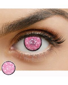 Enchanted Pink 1 Year Contact Lenses By Crazy Lens (11028IN)