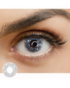 Sparkle Silver 1 Year Contact Lenses By Crazy Lens (11075IN)