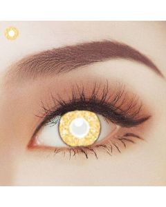 Sparkle Gold 1 Year Contact Lenses By Crazy Lens (11076IN)