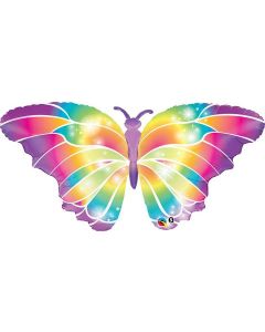 Luminous Butterfly 44 Inch Shape Foil Balloon (11656Q)