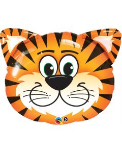 Tiger Tickled - 30 Inch Shape Foil Balloon (16189Q)