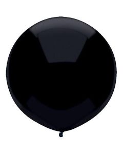 Pitch Black - 17 Inch Round - Outdoor Balloon (16604Q)