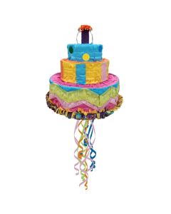 Birthday Cake 3D Shape Pull String Pinata (19699.88AM)