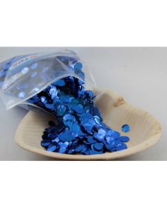 Metallic Confetti Royal Blue 1cm (204607A)