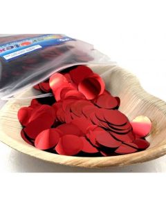 Metallic Confetti - Red 2.3cm (204633A)