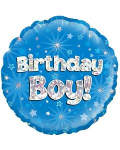 Birthday Day Boy 45cm Foil Balloon (210723A)
