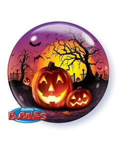 Happy Halloween - 22 Inch Bubble Balloon (21936Q)
