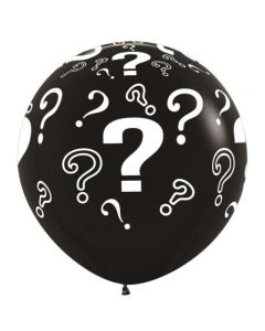 Question Marks (?) - 3 Foot (3ft) Latex Balloon (222422A)