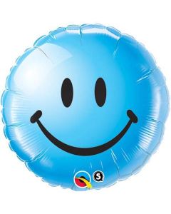Smiley Face Blue 18 Inch FoiLarge - Adult Costume (29640Q)
