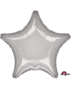 Silver Metallic Star 18 Inch Foil Balloon (3057601AM)