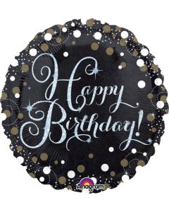 Happy Birthday Sparkling Birthday - 18 Inch Foil Balloon (3406201AM)
