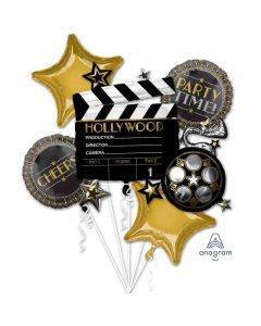 Lights Camera Action Balloon Bouquet (3683501AM)