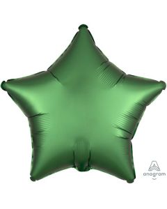 Emerald Green Satin Star - 18 Inch Foil Balloon (3858801AM)