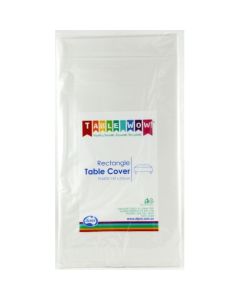 Tablecover Rectangle - White (Pack of 1) Table Cloth (388101A)