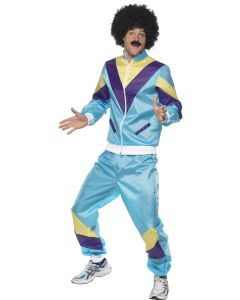 1980's Blue Shell Suit - Adult Costume (SM39298)