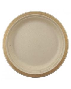 Sugar Cane Lunch Plate 180mm - Gold (400111A)