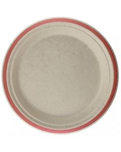 Sugarcane Lunch Plates 180mm Rose Gold - 10 Pack - (400110A)