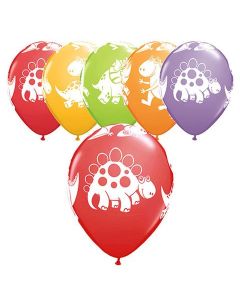 Dinosaurs - Cute and Cuddly - 28cm (11 Inch) Latex Balloon (40201Q)