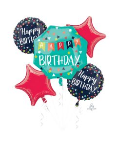Happy Birthday Reason To Celebrate Balloon Bouquet (4067801AM)