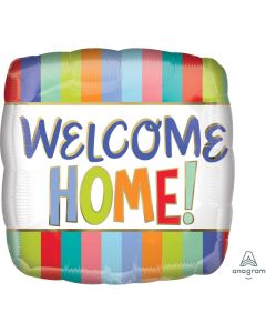 Welcome Home Stripes 45cm Foil Balloon (4117401AM)