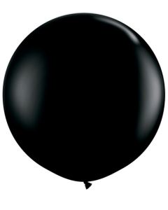 Black JT - 3 Foot (3ft) Latex Balloon (42857Q)
