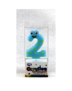 Numeral Eyes Candle - 2 (431242A)