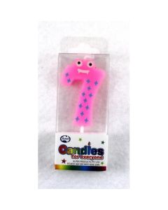 Numeral Eyes Candle - 7 (431247A)