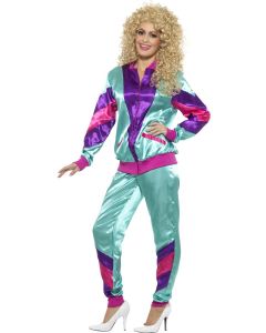 1980's Height Of Fashion Shell Suit - Adult Costume (SM43130)