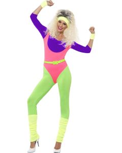 1980's Work Out Costume - Adult Costume (SM43196)