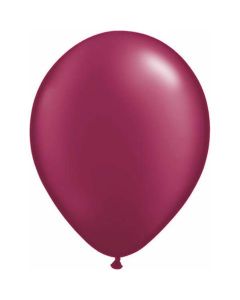 Burgundy 12cm (5 Inch) Pearl Latex Balloon (43578Q)