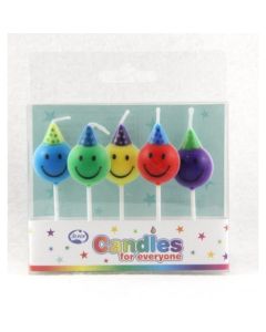 Smiley Faces - Candle Set (442504A)
