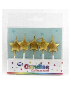 Gold Glitter - Candle Set (442543A)