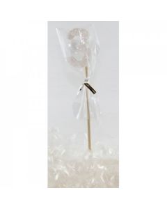 Pearl Glitter Long Stick Candle # 3 (447303A)