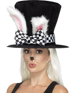 Tea Party March Hare Top Hat With Ears (Alice in Wonderland) (SM45024)