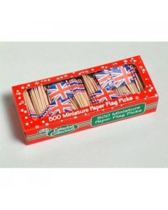 Toothpick Flag - Union Jack UK Flag - Pack 20 (460448A-PK20)