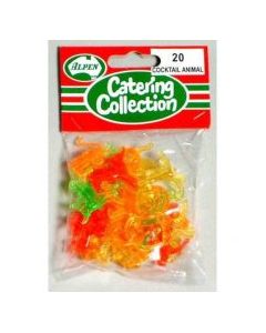 Cocktail Animals (Pack of 20) (460583A)