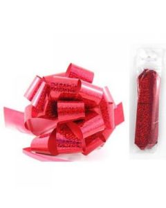 Pull Bow - Red Holo - 4 Inch # 5 (467101A)