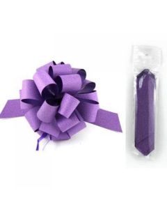Pull Bow - Diamond Purple - 12cm (5 Inch) # 9 (467135A)