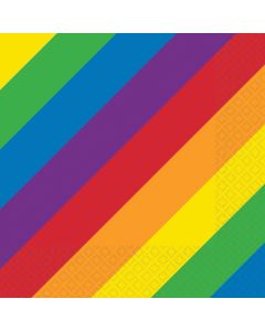 Rainbow Lunch Napkins (Pack of 16) (512764AM)