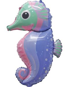Mermaid Party - Seahorse 95cm Foil Balloon (E4956 )
