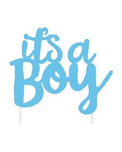 Cake Topper - Baby Boy (E5492)
