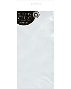 Krystal Metallic Cello - Clear - 2 Sheets - 500mm x 700mm (WGE15000)