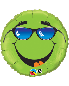 Keep Cool Smiley Face 18 Inch FoiLarge - Adult Costume (56213Q)