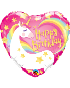 Magical Unicorn Happy Birthday - 18 Inch Foil Balloon (57319Q)