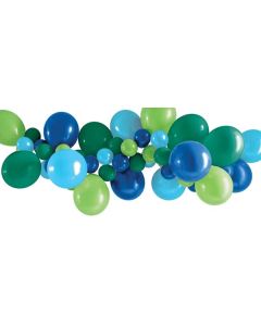 Blue Green 40 Pack - Balloon Garland (E6755)