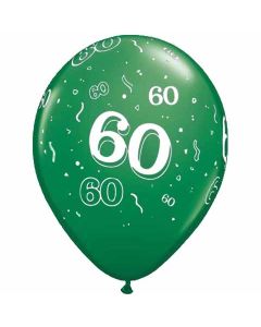 60-A-Round Green Pearl - 28cm (11 Inch) Latex Balloon (60-06)