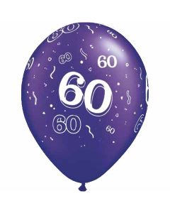 60-A-Round Purple Pearl - 28cm (11 Inch) Latex Balloon (60-13)