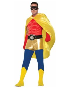 Superhero Cape - Yellow - Adult Costume (76490F)