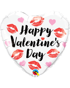 Happy valentine's Kissey Lips - 18 Inch Foil Balloon (78547Q)