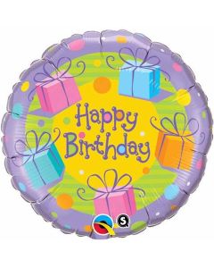 Birthday Festive Presents - 18 Inch Foil Balloon (86831Q)